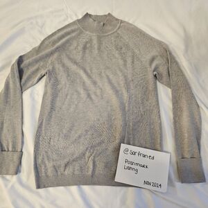 Lululemon gray sparkly sweater